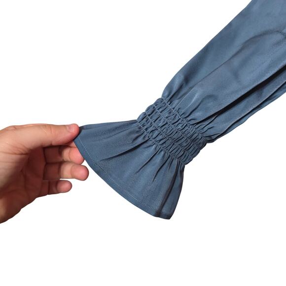 Taylor Tillman New York Jane Top in Teal Size Small - Picture 5 of 5